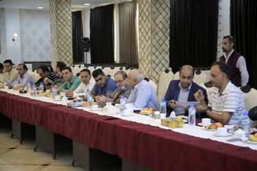 نشست فعالان محیط زیست استان با مدیرعامل سازمان آب و برق خوزستان