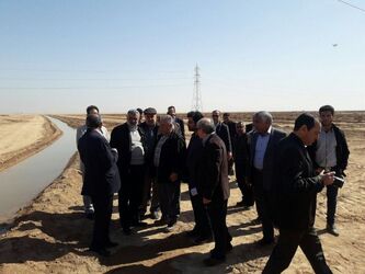 طرح درختکاری بارویکرد بیابان زادیی ، با همکاری شرکت آب جنوب شرق در خوزستان آغاز شد