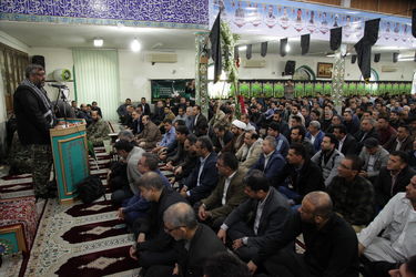 یادبود شهید سردار سپهبد شهید قاسم سلیمانی در مسجد نور