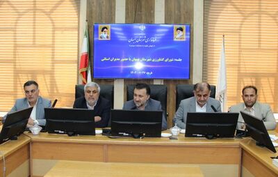 حضور مدیر عامل سازمان آب و برق خوزستان در جلسه شورای کشاورزی بهبهان