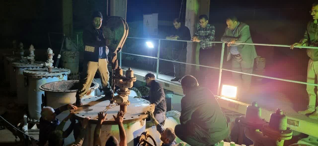 نقص فنی ایستگاه پمپاژ دشت اوان در شبکه آبیاری کرخه شمالی مرتفع شد