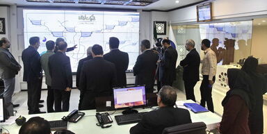 بازدید چهره های مذهبی، دانشگاهی، نظامی ، انتظامی ....از دیسپاچینگ سازمان