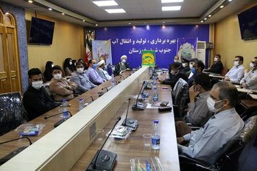 به همت پایگاه مقاومت بسیج سید الشهدا (ع)  شرکت آب جنوب شرق