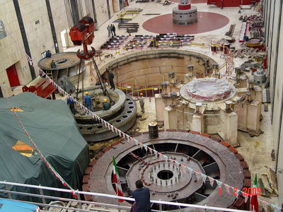 اورهال چهار واحد نیروگاهی در سد و نیروگاه شهید عباسپور به اتمام رسید