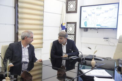 حضور هیئت اعزامی ریاست جمهوری در دیسپاچینگ سازمان آب و برق خوزستان