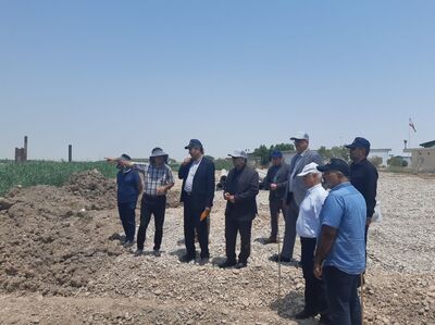 بازدید مدیر عامل سازمان آب و برق خوزستان  از پروژه سد و قفل کشتیرانی پایین دست بهمنشیر