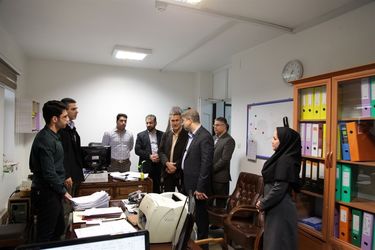 بازدید مدیرعامل از مدیریت مهندسی عمومی سازمان      