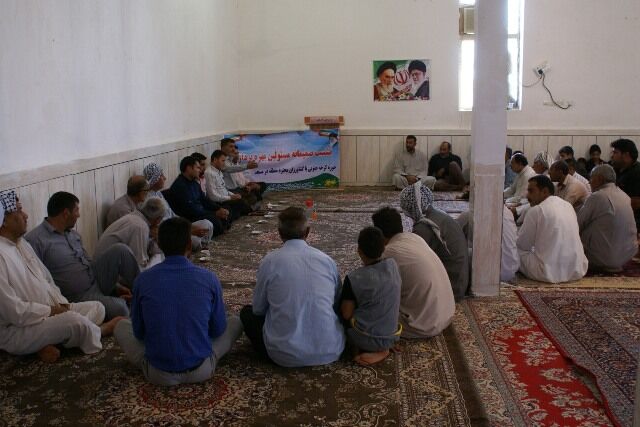 برگزاری جلسات هماهنگی با کشاورزان روستاهای شبکه حمیدیه در شرکت آبیاری کرخه و شاوور