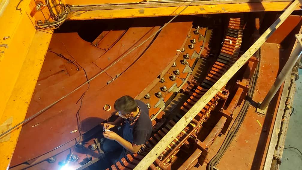 پایان تعمیرات سیم پیچ ژنراتور 250 مگاواتی واحد شماره 3 نیروگاه مسجد سلیمان