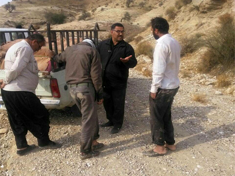 با صیادان غیرمجاز در دریاچه سد مخزنی مارون برخورد قانونی شد