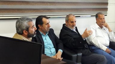 بازدید چهره های مذهبی، دانشگاهی، نظامی ، انتظامی ....از دیسپاچینگ سازمان