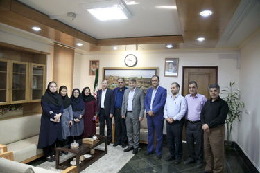 تودیع و معارفه مدیریت روابط عمومی 