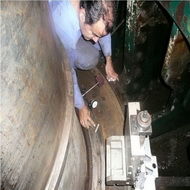 سیستم آب بند واحد ۸ نیروگاه دوم سد شهیدعباسپور بازسازی شد