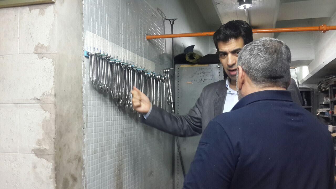 دوره آموزشی نظام آراستگی محیط کار در شرکت تعمیرات نیروگاه های برق آبی برگزار شد