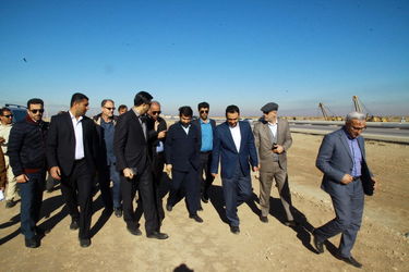 بازدید یک روزه استاندار از طرح آبرسانی غدیر