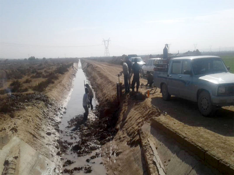  کانال های هوایی لترال های شبکه فجر لایروبی شدند