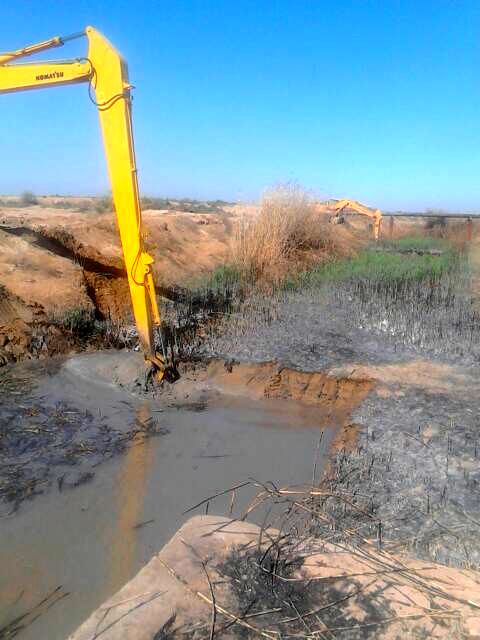  اتمام عملیات تعمیر کانالها و زهکش ها در حوضه زهره و جراحی