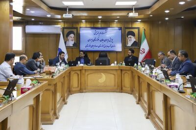 نشست هم‌اندیشی معاون صداوسیمای مرکز خوزستان با مدیران سازمان آب و برق در راستای پویش ملی «ایران جان، خوزستان ایران» برگزار شد