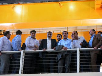 بازدید جمعی از مسئولین کشوری و استانی از سد و نیروگاه کرخه به روایت تصویر