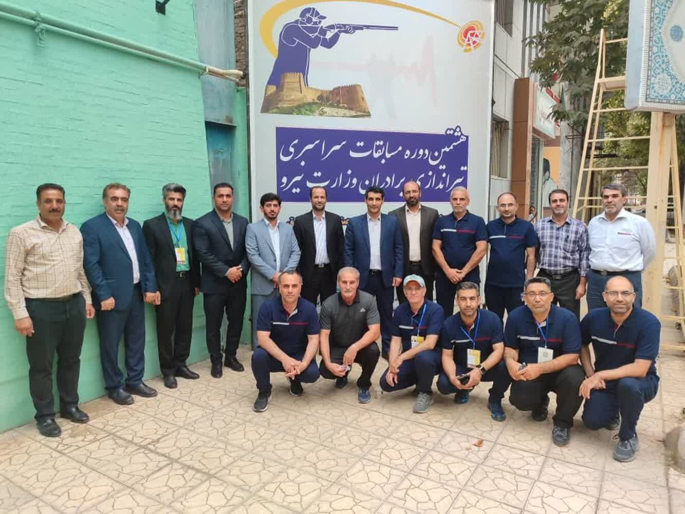 کسب مقام نایب قهرمانی صنعت آب و برق خوزستان در مسابقات سراسری تیراندازی وزارت نیرو