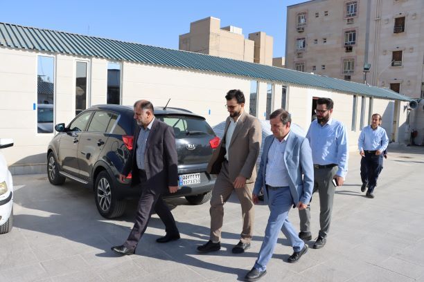 مدیر عامل سازمان آب و برق خوزستان از ستاد شرکت آب غدیر استان بازدید کرد