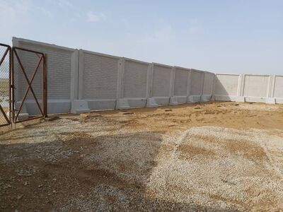 محیط ایستگاه پمپاژ RMD هندیجان با دیوار بتنی محصور شد