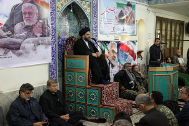 یادبود شهید سردار سپهبد شهید قاسم سلیمانی در مسجد نور