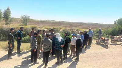 انسداد انهار خارج از برنامه نوبت‌بندی آب در راستای تأمین حق‌آبه روستای بیت علیوی