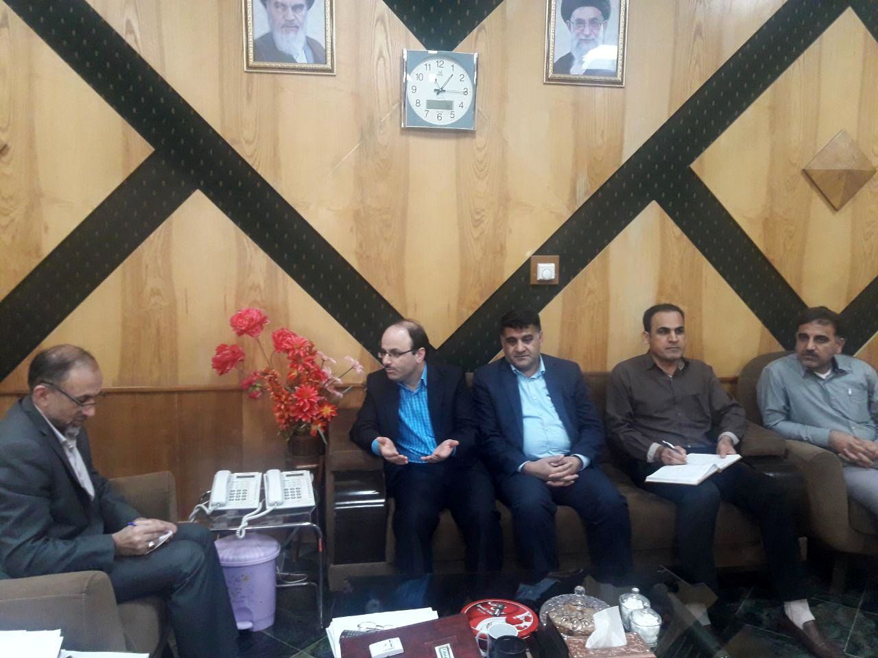 نشست مدیران شرکت تعمیرات نیروگاه های برق آبی با مدیرکل صدا و سیمای مرکز خوزستان