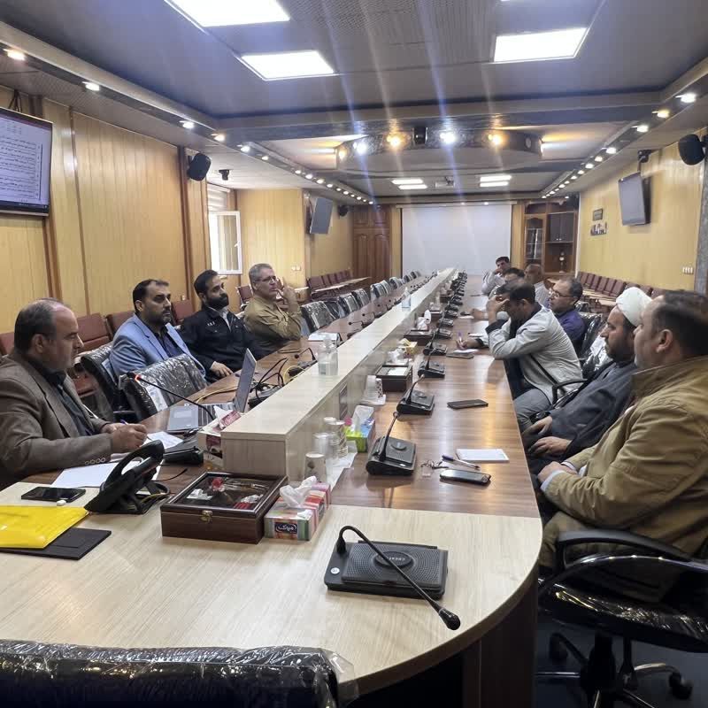 جلسه مدیریت بحران در شرکت آب جنوب شرق برگزار شد