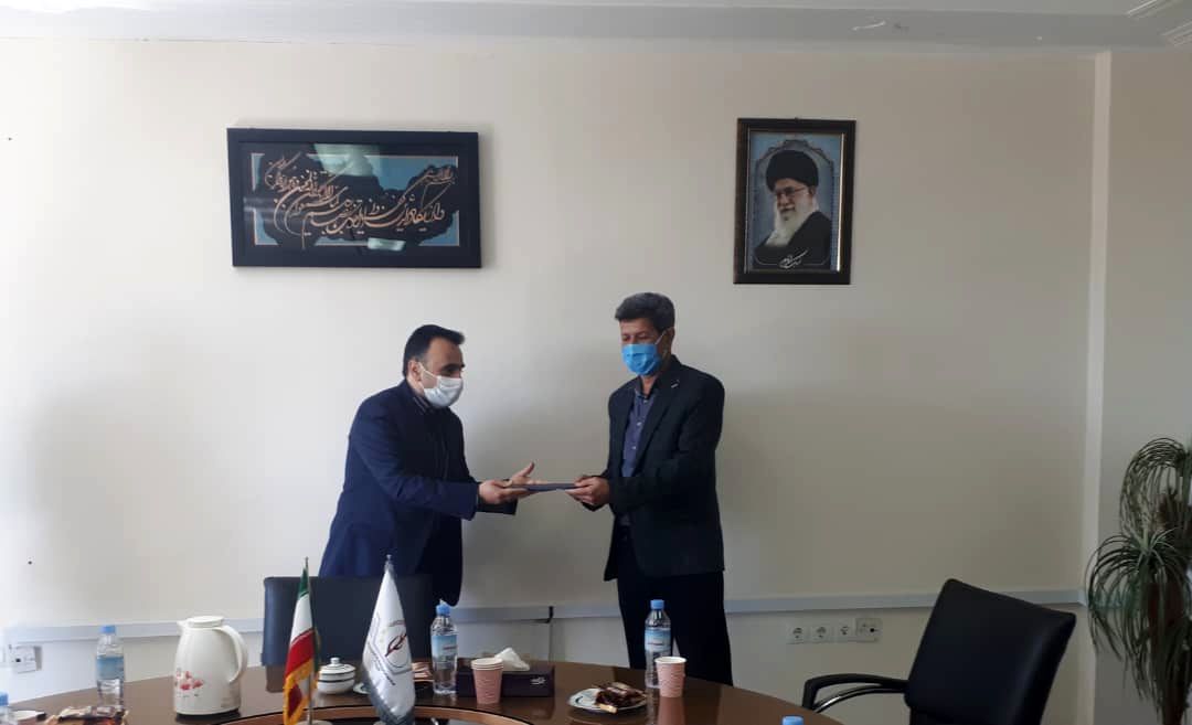   تکریم و معارفه مدیر عامل شرکت آبیاری کارون بزرگ