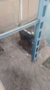 جمع‌آوری و حمل نی‌های حاصل از پاکسازی سردهانه کانال AMC