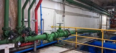 احداث لاین جدید در مسیرآب شفت سیل واحدهای نیروگاه دوم سد شهید عباسپور