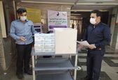 توزیع ماسک به تعداد کافی بین پرسنل سازمان
