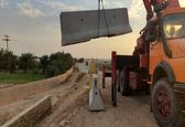 پل روستای شیری هندیجان ایمن سازی شد