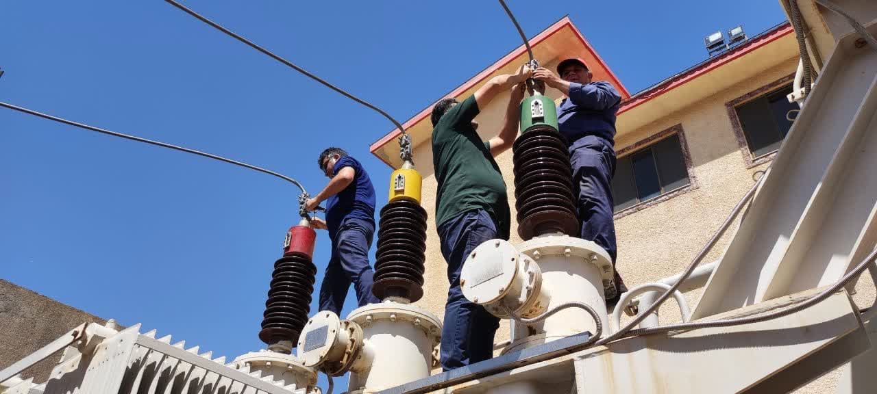 تست های الکتریکی ژنراتور و پست 63 کیلو ولت سد و نیروگاه طالقان تهران انجام شد