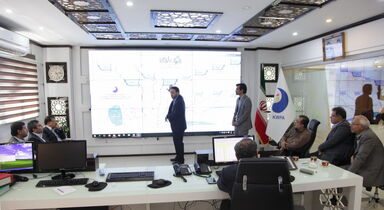بازدید چهره های مذهبی، دانشگاهی، نظامی ، انتظامی ....از دیسپاچینگ سازمان