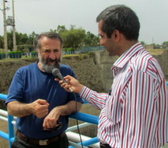 بازیگر سینما و تلویزیون: دیدن سدها و کانال های آبیاری غرورآفرین است