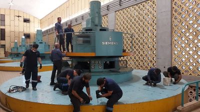 آغاز عملیات بهینه سازی واحد شماره 5 نیروگاه سد دز