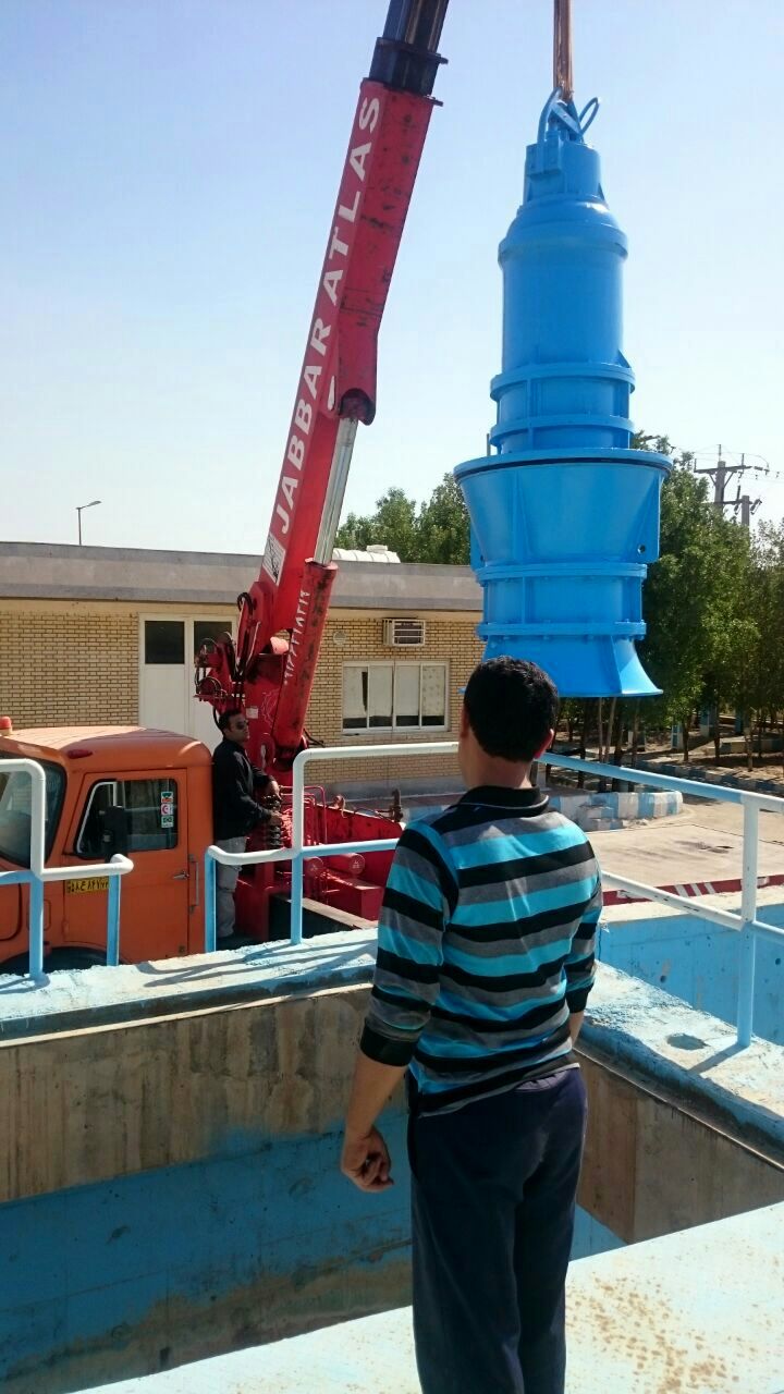 یک دستگاه الکتروپمپ ایستگاه پمپاژ اصلی جزیره مینو در حوزه کارون جنوبی راه‌اندازی شد