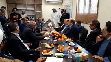 گزارش تصویری از آیین افتتاحیه اداره آب شهرستان شادگان