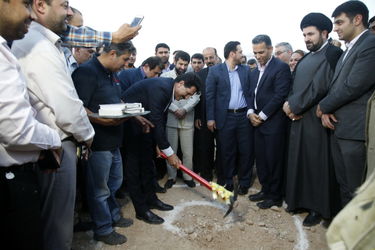 گزارش تصویری کلنگ زنی فاز اول طرح جامع آبرسانی شهرها و روستاهای جنوب شرق خوزستان