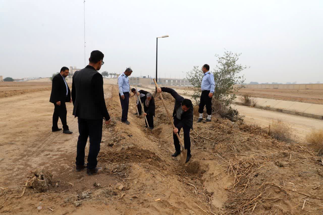 کاشت حدود هزار اصله نهال در محوطه سد انحرافی آسک