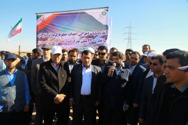 بازدید یک روزه استاندار از طرح آبرسانی غدیر