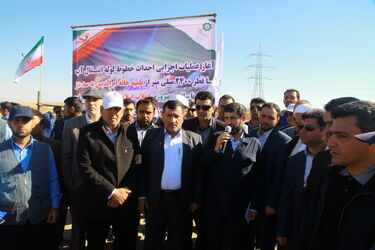 بازدید یک روزه استاندار از طرح آبرسانی غدیر