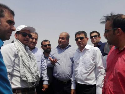 لوله آسیب دیده خط یک انتقال آب به آبادان و خرمشهر ترمیم شد