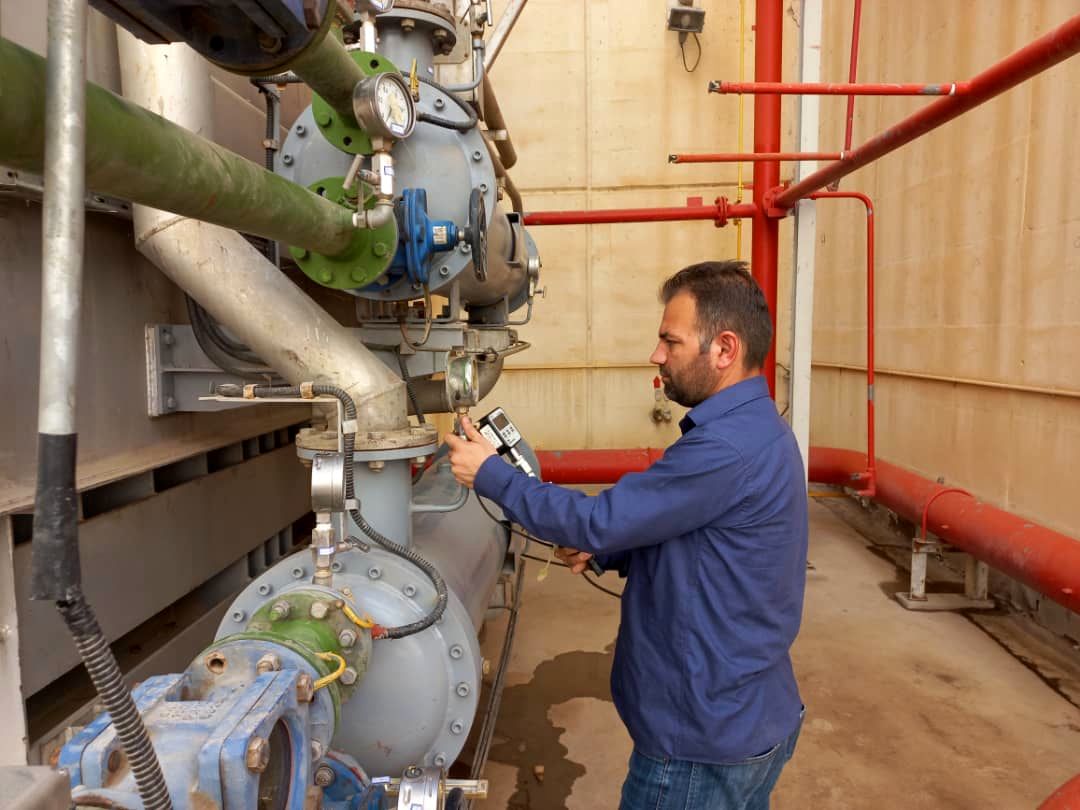 کالیبراسیون تجهیزات ابزار دقیق واحد شماره ۴ نیروگاه اول سد شهید عباسپور