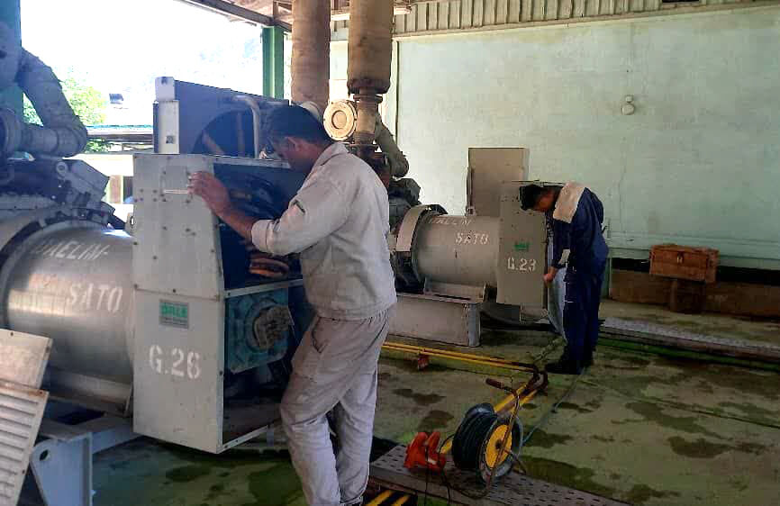 عملیات تعمیرات اساسی و راه اندازی چهار دستگاه دیزل ژنراتور در سد و نیروگاه مسجدسلیمان با موفقیت انجام شد