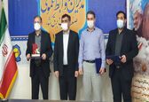 کسب رتبه برتر روابط عمومی سازمان آب و برق خوزستان در ارتباط با رادیو و تلویزیون اینترنتی