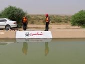 آغاز مرحله دوم نصب علایم هشداردهنده و بازدارنده در مسیر کانال آبرسانی اهواز به بندر امام